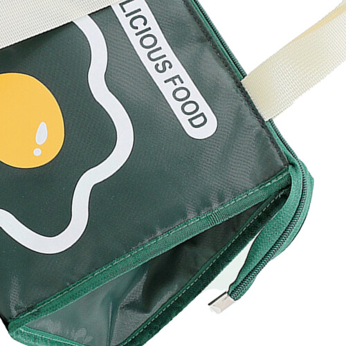 Portable Insulated Lunch Box in Green 2