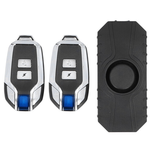 Trådløs cykelalarm med vibrationssensor, sort 1