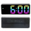 LED Digital Alarm Clock with Large Display, ABS, 16x6x2.6cm 8