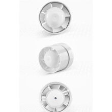 Duct Pressure Fan 4inch 5inch 6inch Bathroom Bathroom Ventilation Fan Kitchen Wall Air Cleaning Fan Exhaust Fan LFI-11S