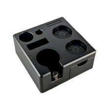 Espresso Tamping Station Organizer Espresso Machine Accessories Coffee Tamper Station Holder Portafilter Organzier