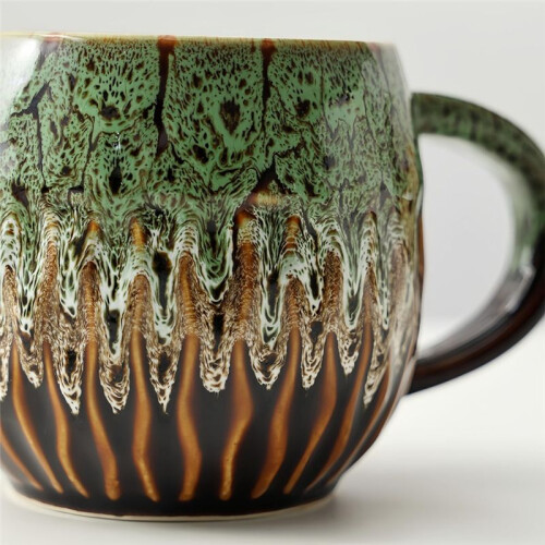 Coffee Mug - Handcrafted  Ceramic Cup, Large Tea Mug, Microwave & Dishwasher Safe B 2