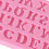 3-Pc Silicone Letter Mold Set for Baking Candy & Cake 2