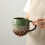Coffee Mug - Handcrafted  Ceramic Cup, Large Tea Mug, Microwave & Dishwasher Safe C 10