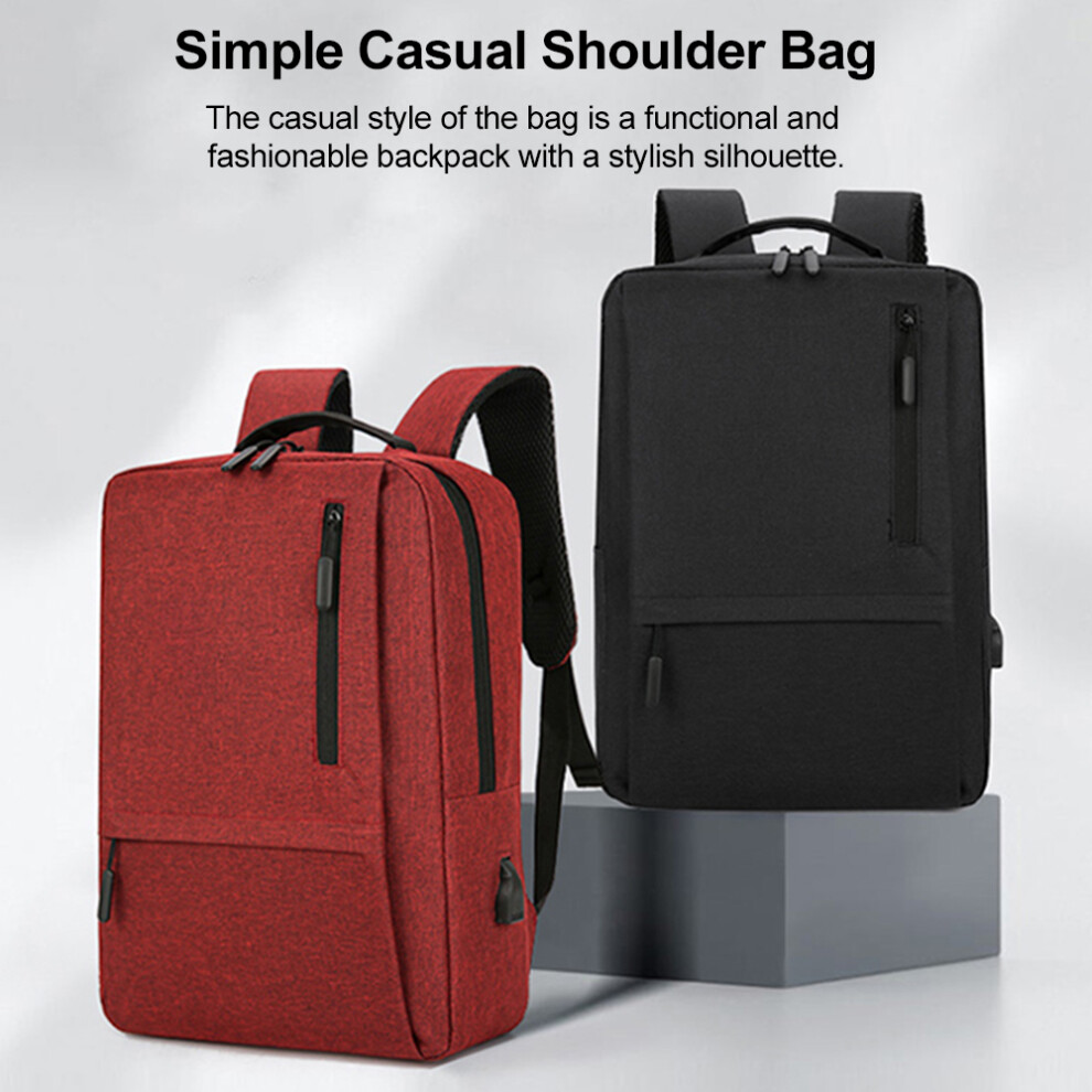 15.6-Inch Water-Resistant Laptop Backpack, Large Capacity & Usb Charging 5021391111675