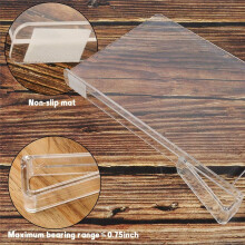 4Pcs Shelf Dividers for Closet Organization, Closet Shelf Organizer Closet Separator for Shelves Clear Shelf Dividers