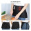12 Pack - Black Server Waist Aprons, Waitress Half Apron Belt Pocket Apron 1