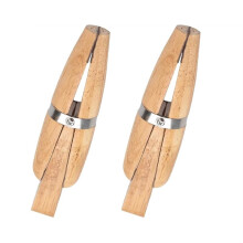 Wooden Ring Clamp, 2-Pack Jewelry Pliers & Maker Tools Versatile Jewelry Making Tool for Secure Grip Rings & Bands