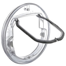 4-Way Locking Cat Flap Door for Small Pets, Ideal for Cats and Small Dogs, Easy Access Pet Door