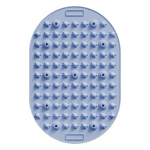 Silicone Acupressure Foot Mat - Flexible Reflexology Massage Pad for Pain Relief Portable for Home O & Circulation,