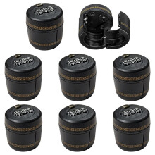8 Pcs Wine Combination Locks, 3-Digit Password Wine Bottle Stoppers for Whiskey, Beer & Liquor, Secure Top Caps