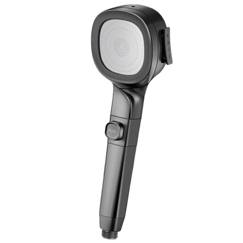 High-Pressure Gun Gray Shower  with 3 Modes -  Saving & Water Saving, Handheld for Bathroom