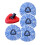 Mop  Replacement, Spin-Mop Replacement , Include 4pcs Mop Replace Heads, 1 Extra Mop Base Replacement 1