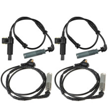 4pcs 34521165609 34521164370 34521164651 34521164652 Car ABS Wheel Speed Sensor for E46 3 Series M3 99-02