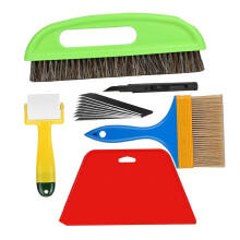 Wallpaper Smoothing Tool Kit Wallpaper Tools with Squeegee Wallpapers Smoothing Brush, for Applying Peel and Stick