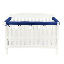 Crib Rail Covers for Teething,Soft Rail Protector,Mesh Teething Corner Guard Coverage Straps for Full Size Crib