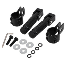Universal Motorcycle Pedals Folded for Mopeds Scooters Bicycle Motorbike Foldable Footrest
