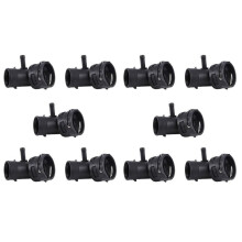 10 PCS New Car Cooling Water Hose Connector Upper Pipe Radiator Adapter 7L6122291H for Q7 7L TDI