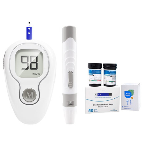 Bloedglucosemeter, Glucosemeter, Diabetestester, Bloedsuikermonitor, Digitale Glucosemeter, Complete Set