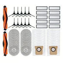 For  Mijia M30 D102 /  X20 Pro D102GL /  X20 Max D109GL Dust Bag Main Side Brush Filter Mop Cloth