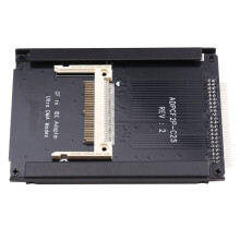 For 44-Pin PATA CF to IDE Adapter Card for Dual CF Card Slots 2.5-Inch Case Suitable for 2.5 IDE Hard Drives