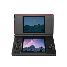 RG Handheld Game Console 4" IPS Dual Screen Android 4000mAh Flip Video Games Player Supports RixelHK Wifi Streaming A