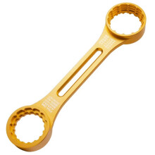 Clé 10 en 1 pour Boîtier de Pédalier de Vélo (Compatible BB51, BB52, BB91, BSA30, 68, 73, BBR60, MT800, BB386, , M9100, Or)