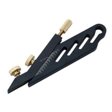 Strängverktyg för Klassisk Akustisk Gitarr - Markering, Mätning, Stränghöjd, Reparation, Sadelspår L, Svart