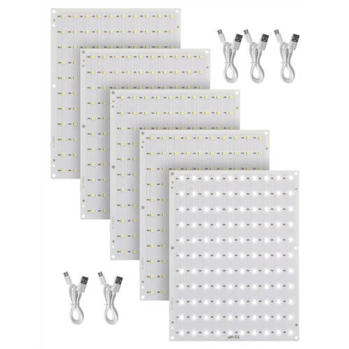5 Pcs LED Backlight Board for  Series 3D Printer, 3D Printer Accessories Replacement, DIY 3D Printing Projects