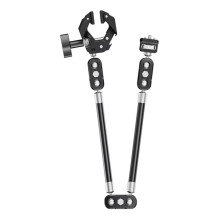 CO78 Super Clamp Magic Arm Kit with Phone Holder 3-Jaw High Stability with 1/4" Cold Shoe Mount for Outdoor Shot