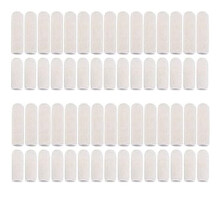 200 Pieces Cotton Finger Cots Finger Toe SleevesThumb Protector Fingertips Protective Cushion, Moisture Wicking