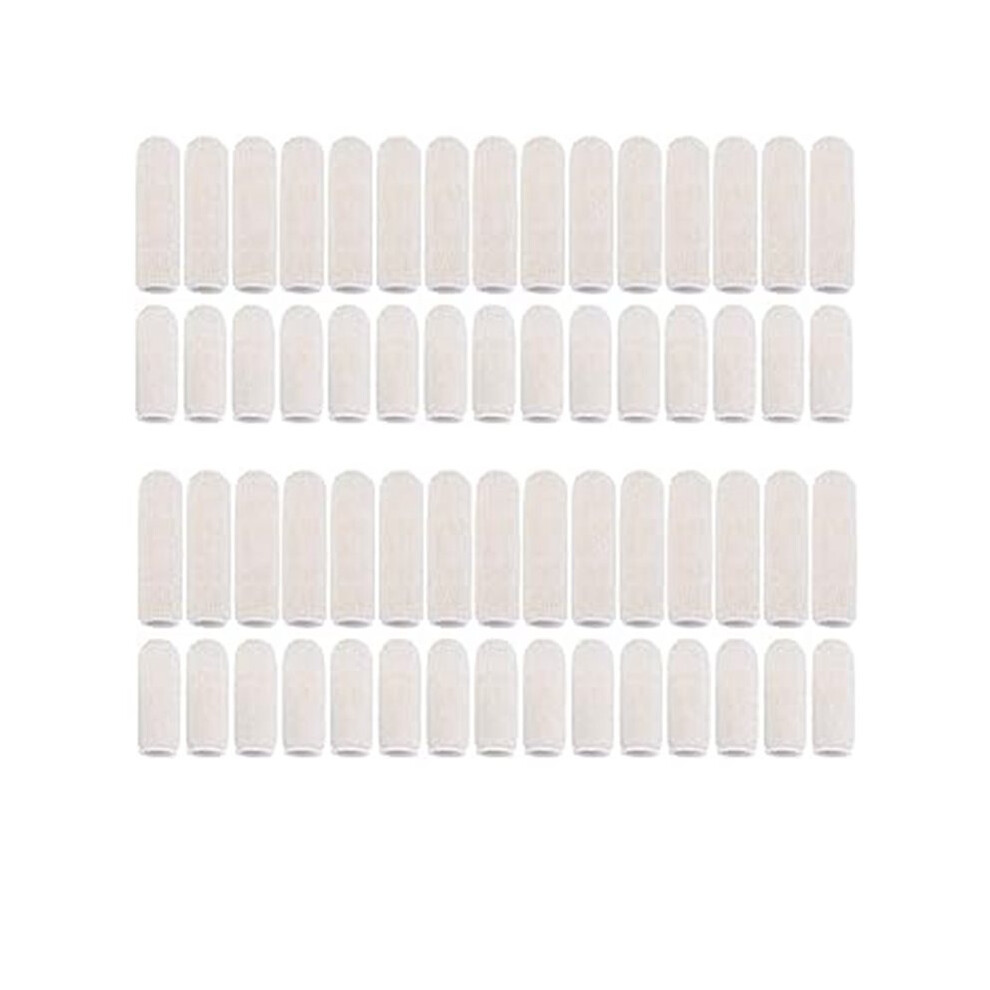 Saudism 200 Pieces Cotton Finger Cots Finger Toe Sleevesthumb Protector Fingertips Protective Cushion, Moisture Wicking