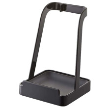 Small Pot Holder Japanese Simple Kitchen Storage Rack Metal with Water Tray Pot Holder Spoon Holder for Finishing