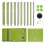 Interchangeable Circular Knitting Needles Set, 10-Pair Metal Needles with 4 Cords and Project Bag 1