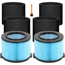 VF3500 Filter Replacement for Ridgid 3-4.5 Gallon Wet/Dry Shop Vacuums, Fine Dust Filter 26643, Replaces VF3400