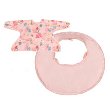 Infant Feeding Table Cover for Chair Toddler Bib Mess Proof Long Sleeve Smock Attaches to Feeding Eating Table Mat B