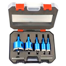 8PCS Polishing Stone Coated Drill Bits Set 6-45mm for Glass Marble Granite Stone Porcelain
