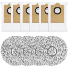 For Lefan M3 / M3 Max / M3 Gen2 Robot Vacuum Cleaner, Mop Pads Dust Bags