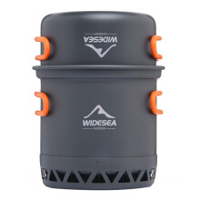 Widesea Outdoor Camping Pot, Outdoor Cooking Kettle Set, Travel Tableware, Tourist Kitchenware