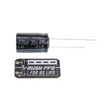 RUSH PFB LITE FPV Voltage Spike Suppressor ESC Filter Board with 470UF Electric Capacity for FPV Drone DIY Parts
