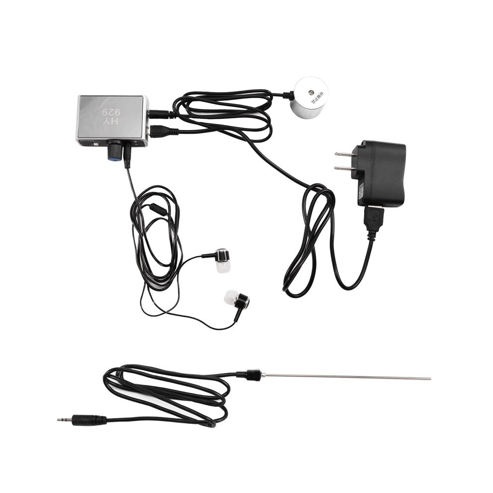 Hy 929 Water Pipe Leakage Detector Water Pipeline Leak Detector Plumbing Engineering Leak Device Gb Plug 6031893142472