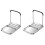 Kitchen Storage Rack Pot Rack 304 Stainless Steel Countertop Rack Kitchen Utensils Storage Rack Home 1