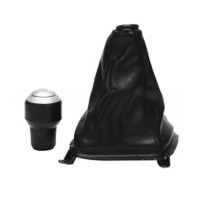 Car Gear Shift Knob Lever & Boot Replacement 437112C100 846402E000 Fit for Tucson 2004-2006 2.0L