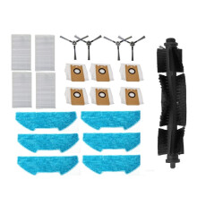 21 Pcs for Redkey R10 Vacuum Accessories Main Side Brush Mop Filter Dust Bags