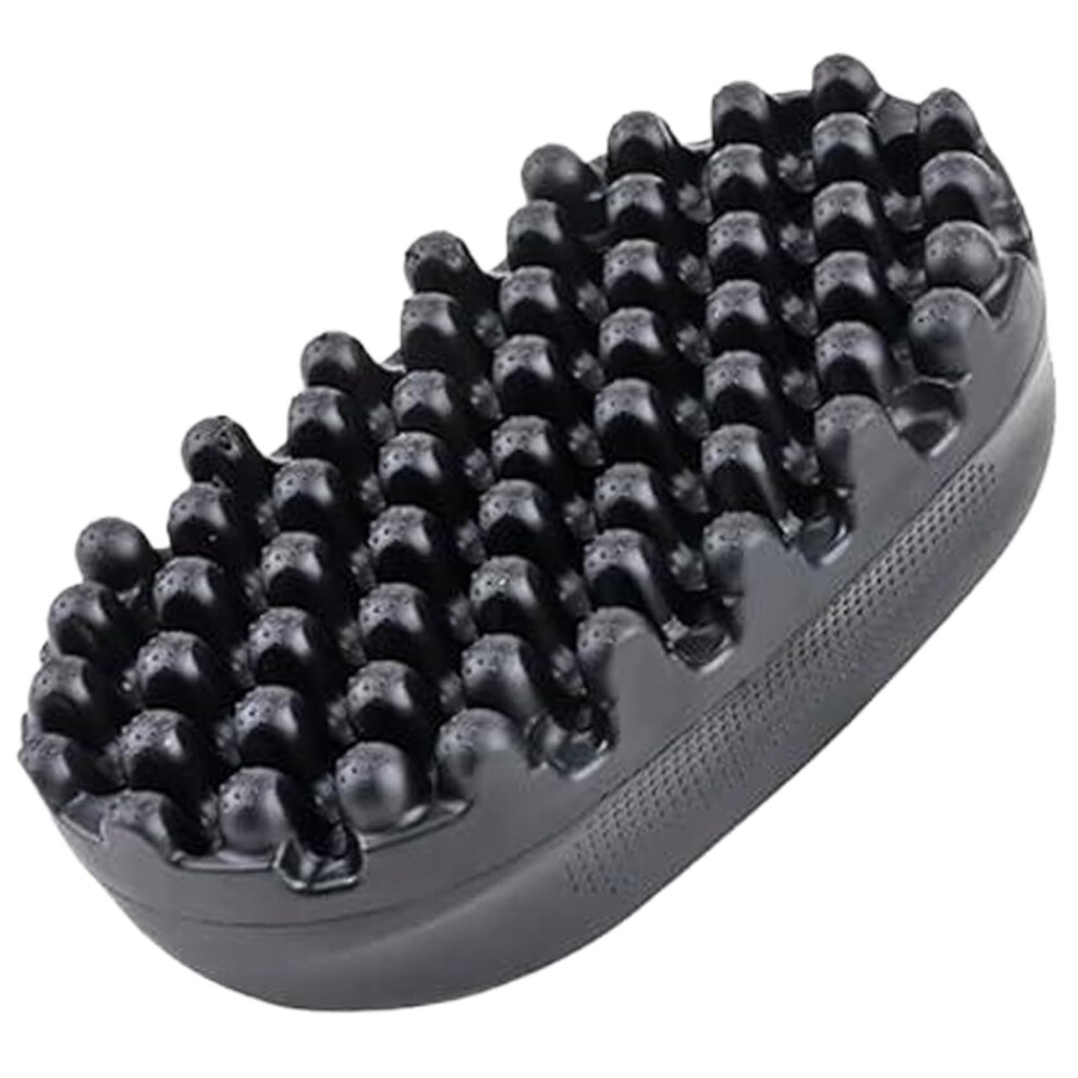 Curly Hair Brush for Dreadlocks with Ergonomic Rubber Grip, Washable Afro Hair Styler for Defined Curls