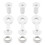 3Pack Replacement Drain Plug for  Coolers, 1.5 Inch Shaft Length, Includes Gasket and Drain Cap 1