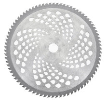 Cuchilla Universal para Cortacésped de 255 mm, 80 Dientes, de Acero Aleado, de Repuesto para Cortacésped de Jardín.