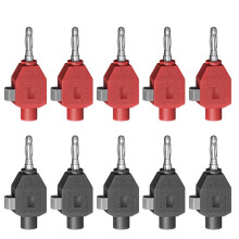 P10067 4mm Banana Plugs Quick Wiring Connect Banana Connectors for DIY Electrical Testing