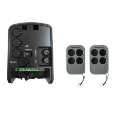 AC220V Tubular Motor Control Board Universal Garage Door Receiver Shutter Motor Control Panel with Remote Control