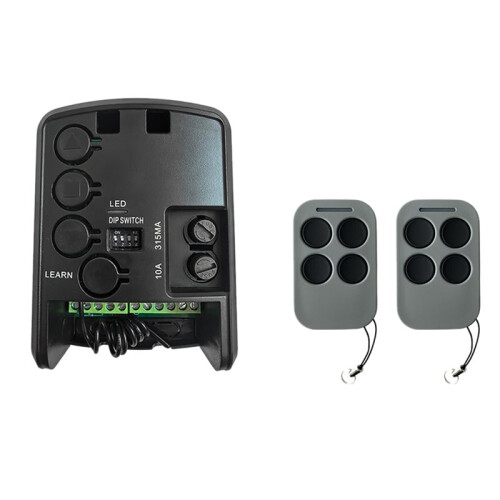 AC220V Tubular Motor Control Board Universal Garage Door Receiver Shutter Motor Control Panel with Remote Control
